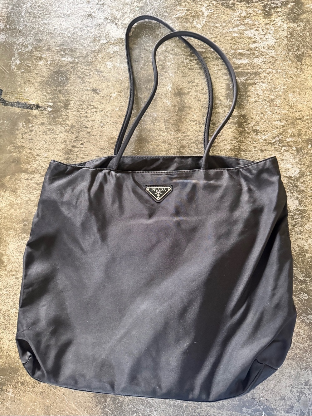 Mint Y2K Prada Tessuto Black Tote